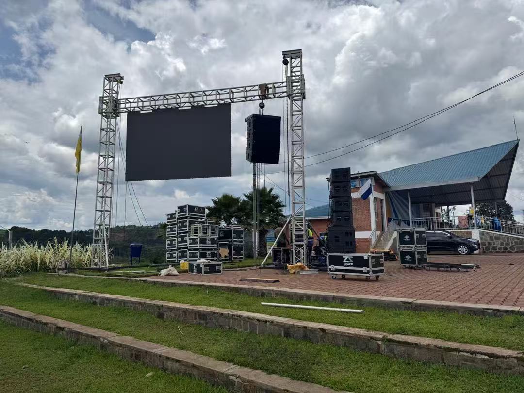 ZSOUND Line Array: Hệ thống Âm thanh Tuyệt vời cho Sự kiện tại Nhà thờ Công giáo Kibeho 